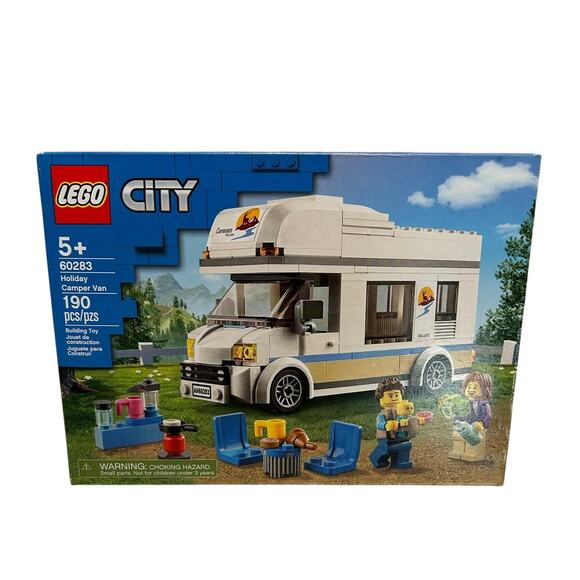LEGO CITY 60283 Holiday Camper Van 190 Pieces Ages 5+ - Picture 2 of 3